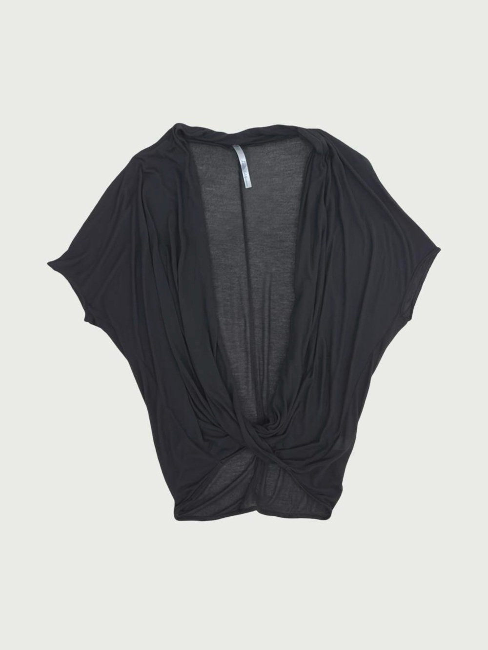 Open Front Drapey Tee